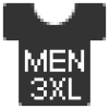 Größe: Herren 3XL