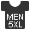 Größe: Herren 5XL