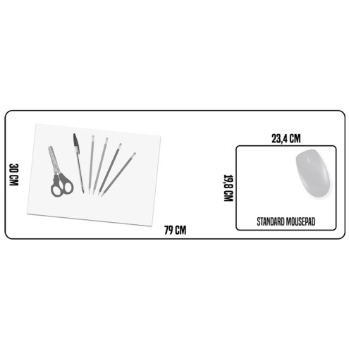 Gamingpad rechteckig