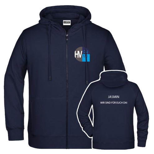 PH NÖ LEHRER - Wir sind für euch da! HERREN Hoodie-Jacke