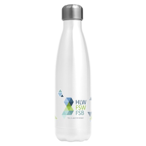 HLW FSW FSB Tulln Edelstahl Trinkflasche 500ml