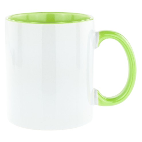 Bi-Color Tasse grün