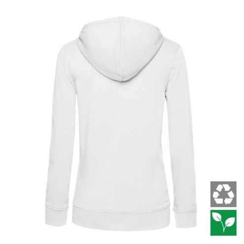 Organic Zipped Hoodie women