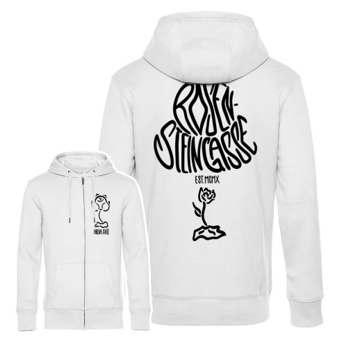 HBLVA17 Rose Premium Zipped Hoodie