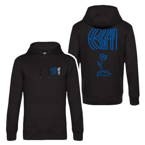 HBLVA17 Rose blau Premium Hoodie