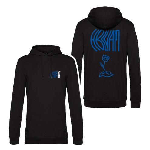 HBLVA17 Rose blau Sommer Hoodie