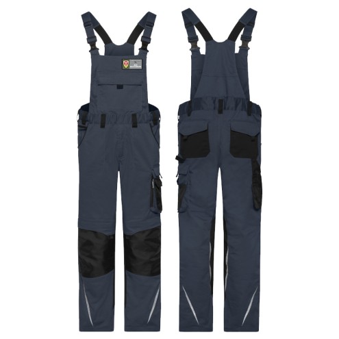 Arbeitskleidung BFS für Flugtechnik Latzhose MIT Namenspatch