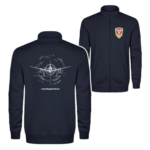 Bundesfachschule für Flugtechnik Zipped Jacke unisex