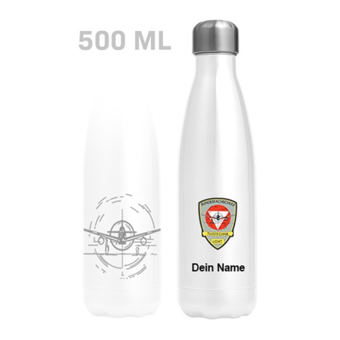 Bundesfachschule für Flugtechnik Edelstahl-Flasche 500ml - personalisiert