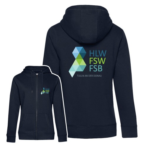 HLW FSW FSB Tulln Premium Zipped Hoodie women