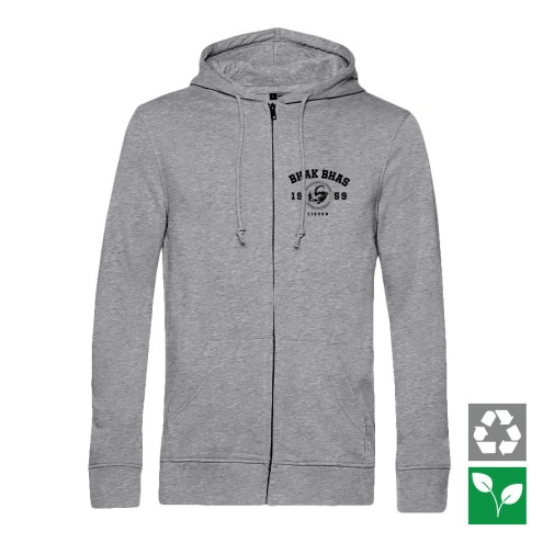 BHAK - BHAS Liezen schwarz Organic Zipped Hoodie