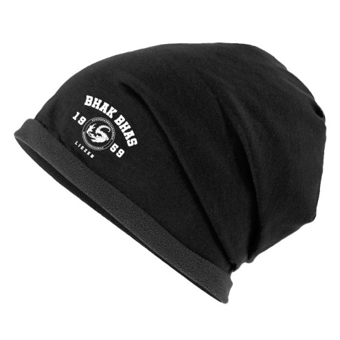 BHAK - BHAS Liezen weiss Beanie Mütze mit Fleece